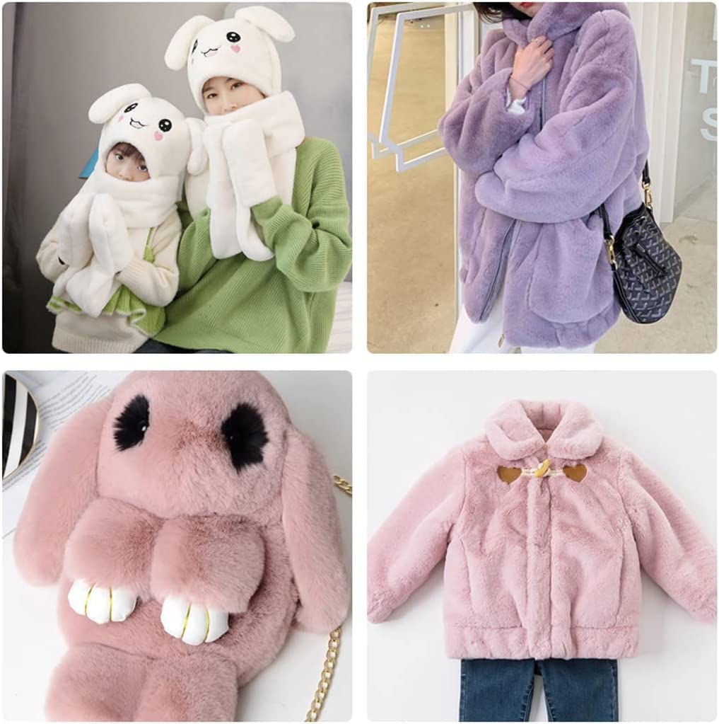 Amazon.co.jp: ファー 生地,ぬいぐるみ 生地，ふわふわ 無地 フェイク